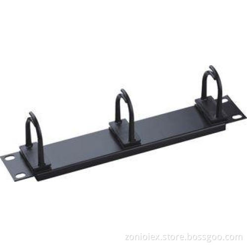 10" Plastic Ring Network Cable Management Bar for Data and